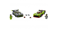 LEGO Speed Aston Martin Valkyrie AMR Pro and Aston Martin Vantage GT3 2022